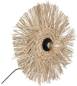 Atmosphera - Fali lámpa TEA 1xE27/60W/230V szalma