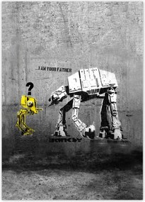 Poszterek 50x70 Banksy I am your father