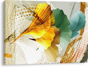 Kép - Levelek (70x50 cm)
