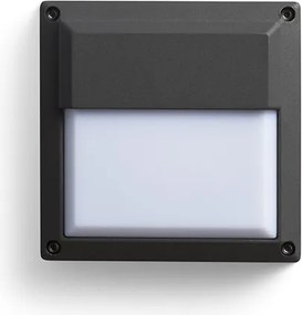 RENDL DELTA 145 fali lámpa antracitszürke 230V GX53 9W IP54
