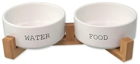 Kerámia tálka szett álvánnyal kutyáknak ø 16 cm Dog Fantasy – Plaček Pet Products