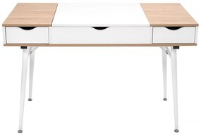 Skandináv irodai íróasztal LOFT fiókokkal