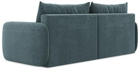 Türkiz kinyitható-tárolóhelyes kanapé 238 cm Kalena – Makamii