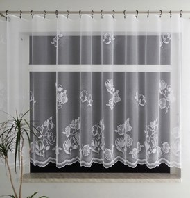 Mg Függöny 32174H Fehér 350X160 kész Bt lengyel M