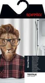 Zuhanyfüggöny 180x200 cm Smartlion – Spirella