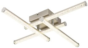 Globo 67346-24 - LED Mennyezeti lámpa KIRINA LED/24W/230V 4000K matt króm