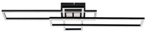 Zuma Line MS243-BK - LED Dimmelhető lámpa LUMENZ LED/55W/230V 3000-6000K fekete + távirányító MS243-BK