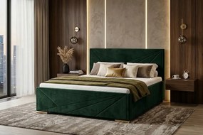 ROSI ágy 160x200 cm Zöld Matrac nélkül