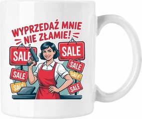 Bögre pénztáros mém vicc eladó 4 Fehér 330ml