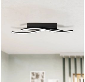 Eglo 31226 - LED Mennyezeti lámpa ALBORAYA LED/10,8W/230V 3000K fekete