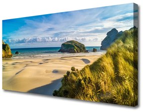 Vászonkép Ocean Beach Sea 125x50 cm