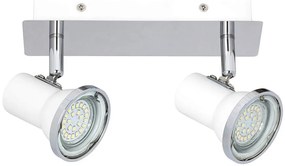 Rábalux Steve 5498 fürdőszobai spotlámpa, 2x4,5W GU10 LED
