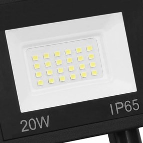 meleg fehér fényű szenzoros LED reflektor 20 W