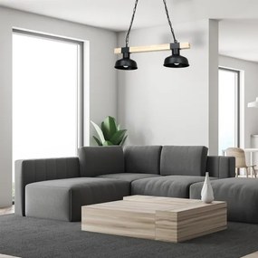 Csillár láncon FARO 2xE27/60W/230V