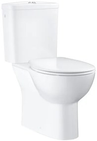 Kombinált wc GROHE Bau Ceramic alpesi fehér alsó kifolyással 39346000