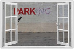 Poszterek 120x80 Banksy Parking