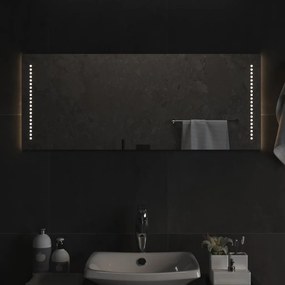 LED-es fürdőszobatükör 40x100 cm