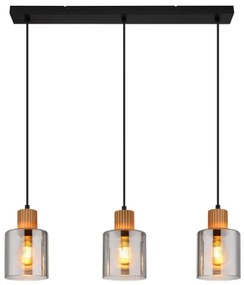 Globo 15768-3 - Zsinóros csillár ALEIDIS 3xE27/25W/230V