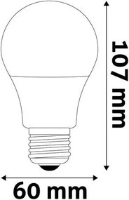LED izzó, E27, gömb, A60, 8W, 806lm, 6400K, AVIDE (AVLED011)