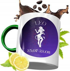 Bögre Zöld Csillagjegyek Horoszkóp Ajándék fényképes nyomtatással