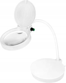 LogiLink Asztali nagyító lámpa 8/36 dioptria szabályozható liba nyak