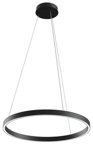 Maytoni Maytoni MOD058PL-L32B3K - LED Csillár zsinóron RIM LED/37W/230V átm. 60 cm fekete W4653