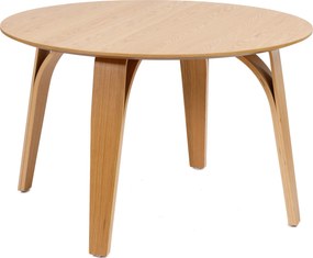 MAZZONI EXPORT BOLZANO 1200 Natúr Tölgy - KEREK FA ASZTAL KONYHÁBA ÉTKEZŐBE NAPPALIBA MODERN CLASSIC
