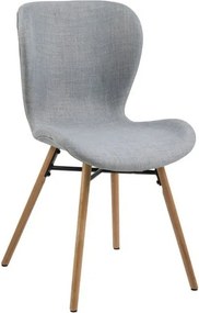 Batilda 2 db világosszürke étkezőszék - Actona