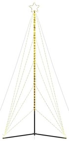 meleg fehér LED karácsonyfa 615 LED 404,5 cm