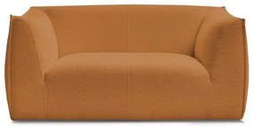 Mustársárga buklé kanapé 170 cm Giorgia – Bobochic Paris