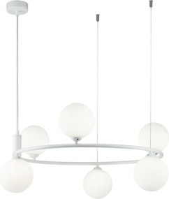 Maytoni modern függeszték ring fehér mymod013pl-06w