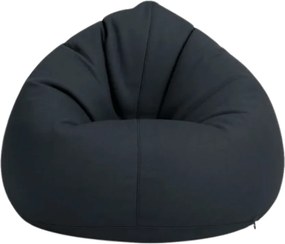 XL kültéri babzsákfotel – fekete