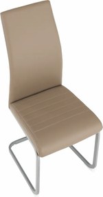 Étkező szék, szürkebarna TAUPE/szürke, NOBATA