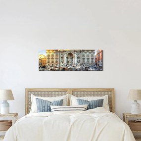 Kép - Trevi-kút (órával) (90x30 cm)