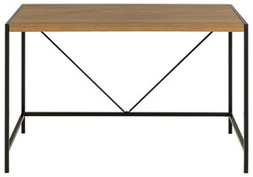 Íróasztal tölgyfa dekorral 60x120 cm Bahamas – Actona