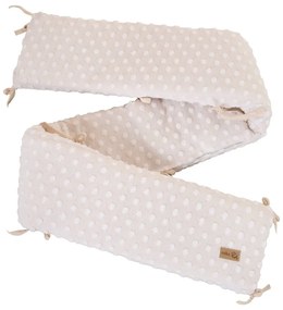 Bézs pamutkeverék rácsvédő 170 cm Frosty Almond – Roba