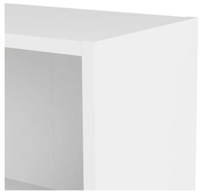 Basic fehér könyvespolc, 79 x 107 cm - Tvilum