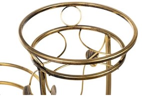 Virágállvány 70x50 cm arany