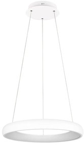 Fehér LED dimmelhető függőlámpa fém búrával ø 62 cm Cardona – Trio