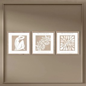 Kép szett 3 db-os 30x30 cm Matisse – Styler
