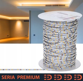 Led szalag Premium 12V Slim 4mm 120led 3000K 1000lm SMD2835 5 év garancia