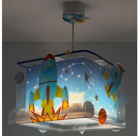 Dalber 63352 - Gyerek csillár ROCKET 1xE27/15W/230V