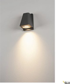 SLV 227195 WALLYX Modern Kültéri Fali Lámpa Antracit GU10 IP44