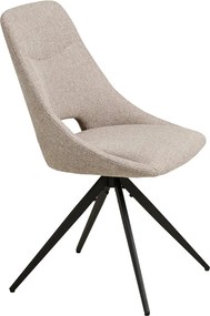 Bézs kárpitozott étkezőszék Dokka – House Nordic