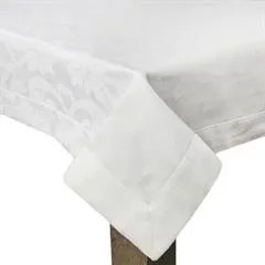 Asztalterítő fehér nagyméretű 140x300