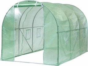 Nature zöld melegház 3,5 x 2 x 2 m