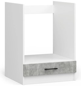 Konyhabútor 240 cm Ozara VI (fehér + beton). Akció -14%. 1071177