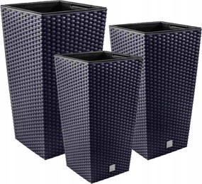 3x Rattan kaspó DRTS265 DRTS300 DRTS325 utántöltő