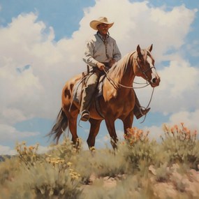 Poszter 80x80cm A vadnyugat öröksége