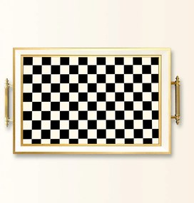 Üveg tálca, 38×24 cm – TPB9766
